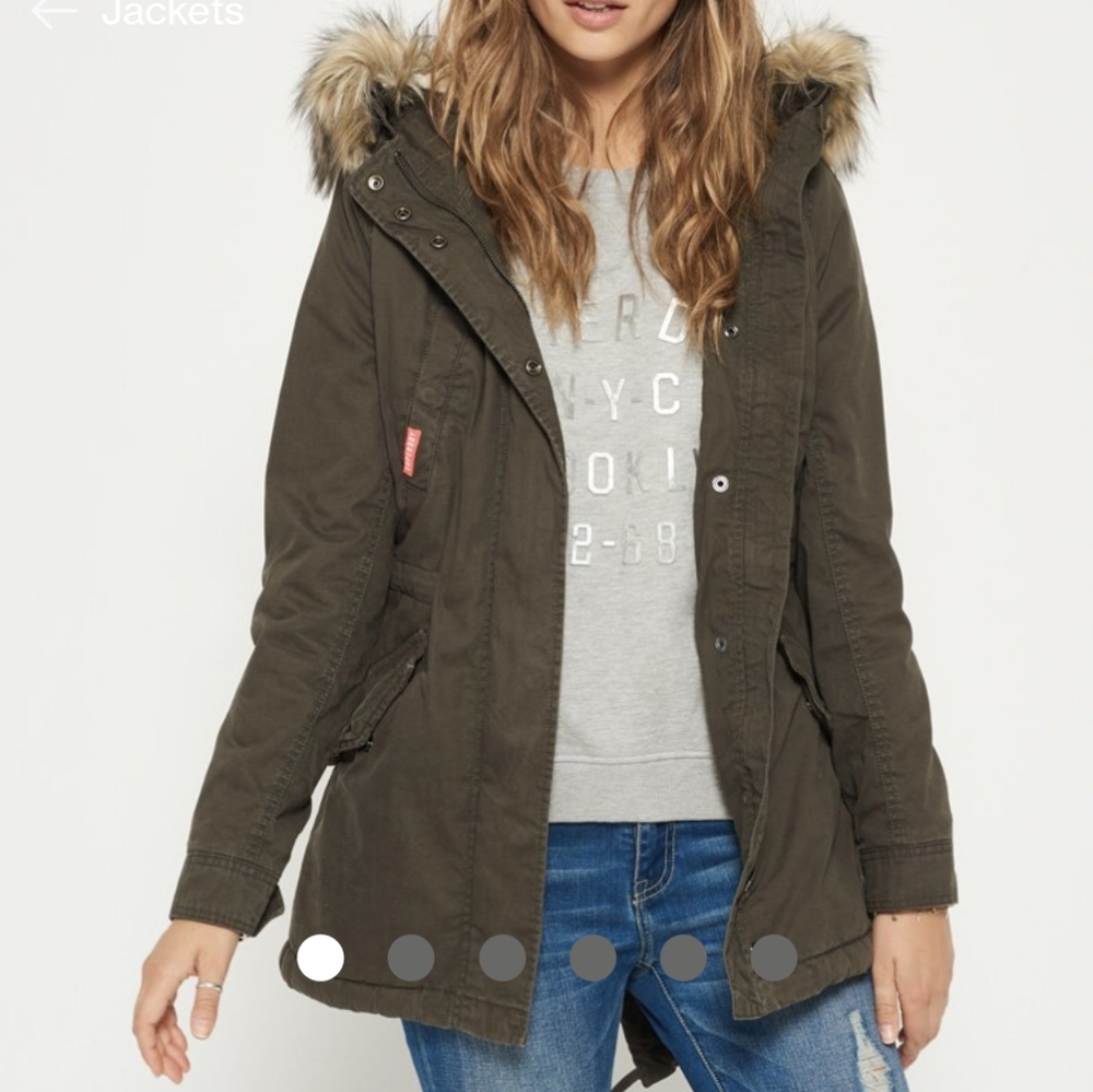 Heavy Weather Rookie Fishtail Parka Coat